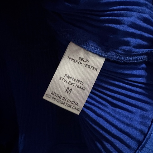 AKIRA Blue Blouse Top - Picture 5 of 5